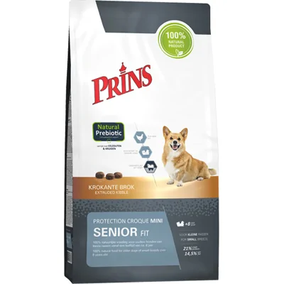Prins Protection Croque Mini Senior Fit hondenvoer 10 kg