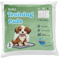 Brekz puppy training pads L (15 stuks) 3 verpakkingen