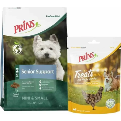 Prins ProCare Mini Senior Support&Treats Chicken Mini Pakket