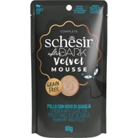 12x Schesir After Dark Velvet Mousse Kip&Kwartelei 80 gr