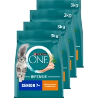 4x Purina ONE Senior Kip - Volkoren Granen 3 kg product name