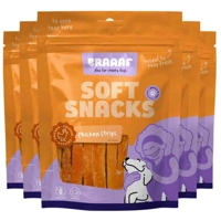 5x Braaaf Reepjes Hondensnack Kip 85 gr