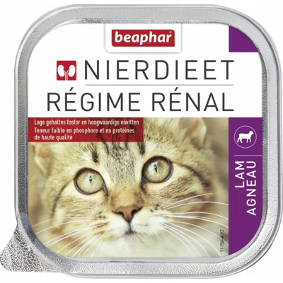 Beaphar Nierdieet Kattenvoer Nat Lam 100 gr
