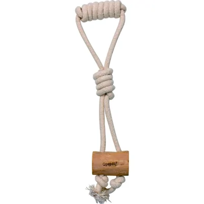 Quapas! Dog Toy Coffeewood Cork-S