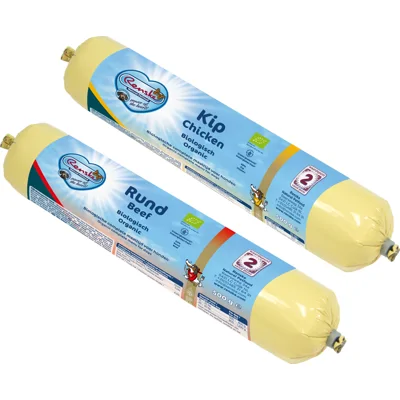 Renske Biologisch Vers Vlees - Kip - 3 x 500 gram (Worst)