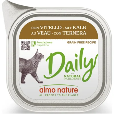 Almo Nature - Daily - Kalf - Kuipje - 32 x 100 g