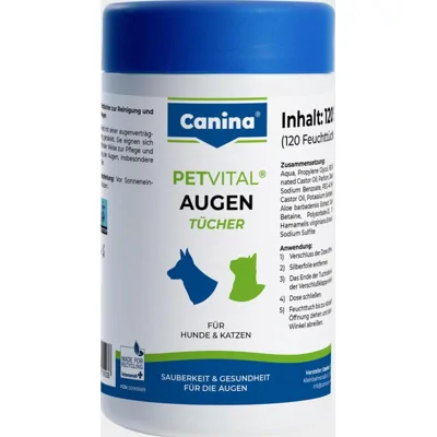 Canina Petvital Oogdoekjes