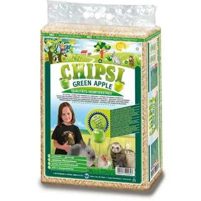 Chipsi Houtvezel - Groene Appel - 3,2 kg