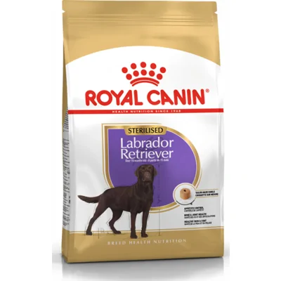 4x Royal Canin Hondenvoer Droog Labrador Retriever Sterilised 3 kg