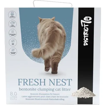 District 70 Fresh Nest - Klontvormende Kattenbakvulling - 8 liter