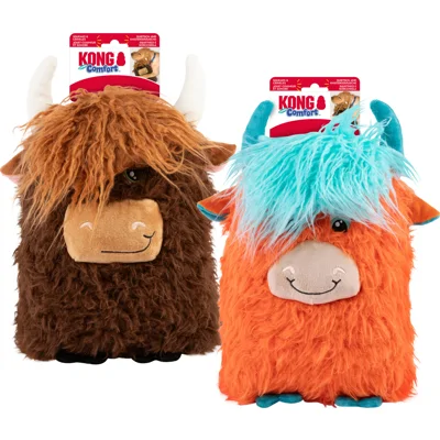KONG Comfort Jumbo Highland Cow XL