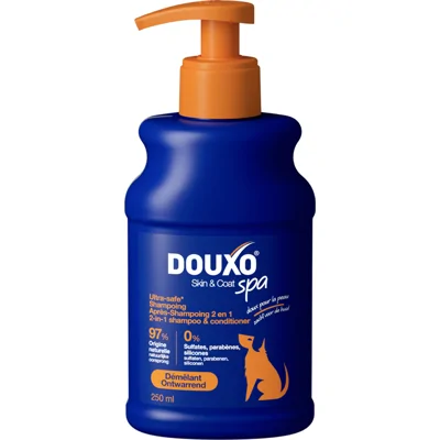 Douxo Spa Shampoo & Conditioner - 250 ml + Douxo Spa Spray Ontwarrend - 295 ml