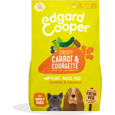 Edgard & Cooper Hond plantaardig wortel & Courgette 2,5kg