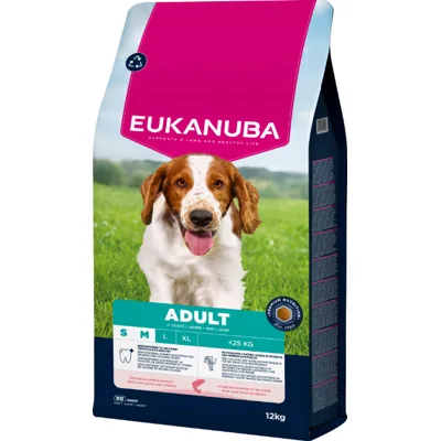 Eukanuba Dog - Adult Small/Medium Zalm & Gerst 12kg