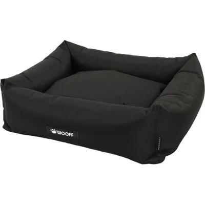 Wooff Mand Cocoon All Weather Zwart Medium hondenmand 70x60x20 cm