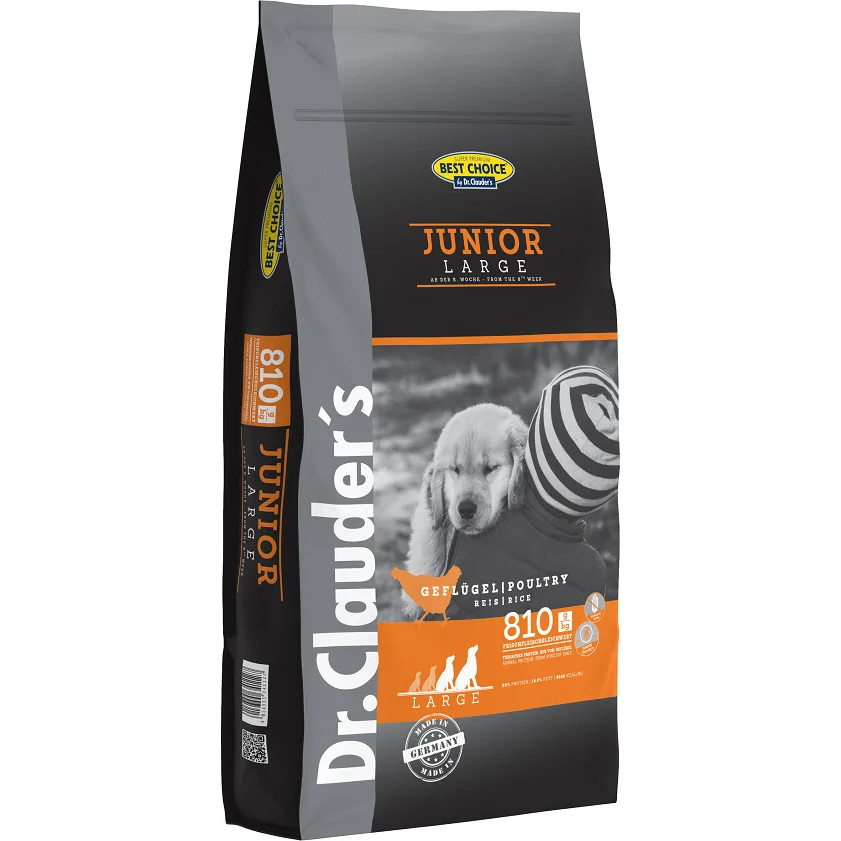 Dr. Clauder's Junior Large gevogelte hondenvoer 12,5 kg