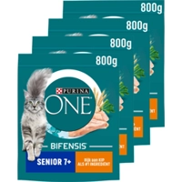 4x Purina ONE Senior Kip - Volkoren Granen 800 gr