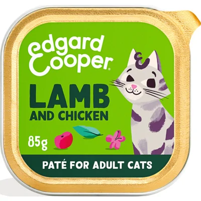 Edgard&Cooper Kattenvoer Pate Lam - Kip 85 gr