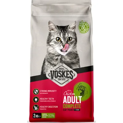 Voskes Kattenbrokken Adult Kip 7 kg