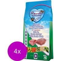4x Renske Super Premium Adult Hondenvoer Kalkoen - Eend 2 kg