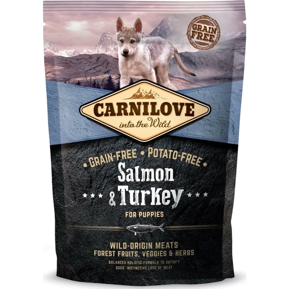 Carnilove - Salmon & Turkey puppies - 1,5 kg