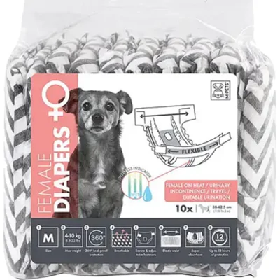 M-Pets Hondenluiers Teefje - M - 10 stuks