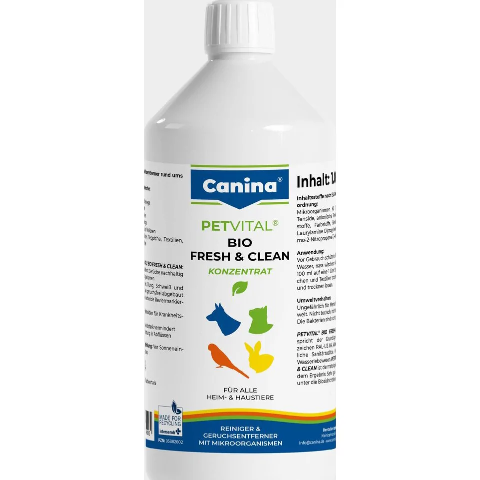 Canina Petvital Bio Fresh & Clean - 1 l