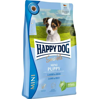 Happy Dog Sensible Mini Puppy - Lam & Rijst -  4 kg