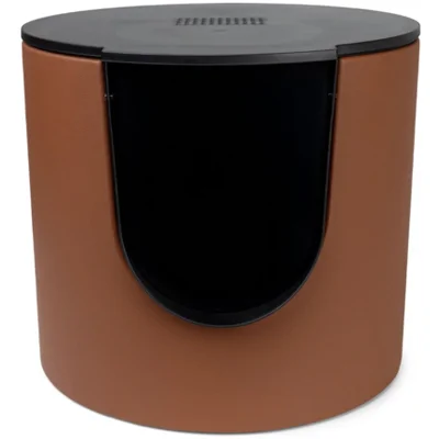 District 70 Fuse Design Kattenbak - Faux leer - Cognac