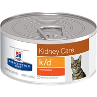 Hills Prescription Diet Kat K / D Blikjes 156 gr 1 tray (24 blikken)