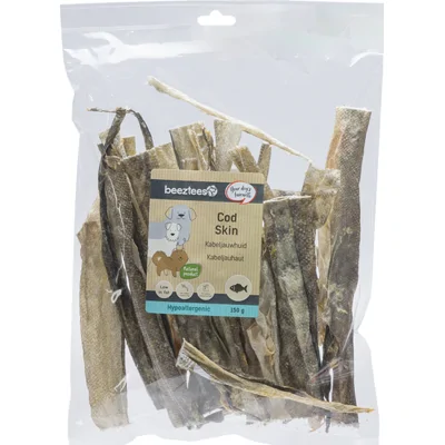 Beeztees Kabeljauwhuid - 150 g
