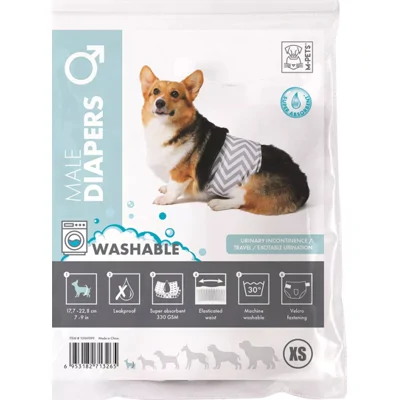 M-Pets Wasbare Luier voor Reuen - XS