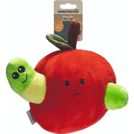 Beeztees hide and seek pluche appel hondenspeelgoed