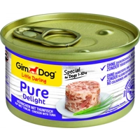 Gimdog Pure Delight Kip met Tonijn 85gr