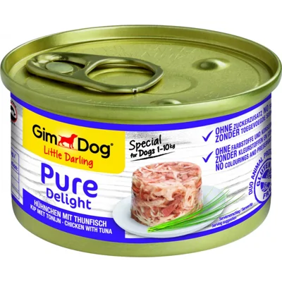 Gimdog Pure Delight Kip met Tonijn 85gr