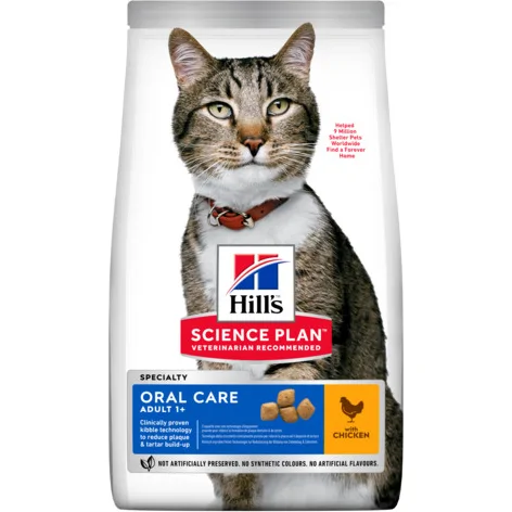 Hill's Science Plan Kat Adult Oral Care Kip 7kg