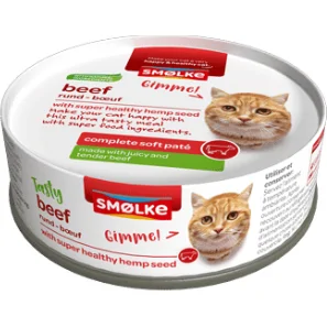 Smølke Soft Paté Rund kattenvoer 80 gram