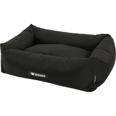Wooff Mand Cocoon All Weather Zwart Small hondenmand 60x40x18 cm