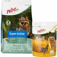 Prins ProCare Super Active 20 kg&Treats Chicken Pakket