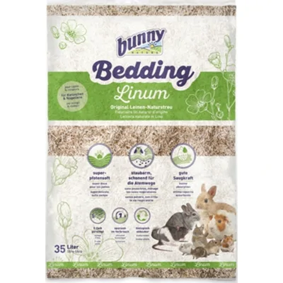 Bunny Nature Bunnybedding Linum Vlasvezel 35 liter