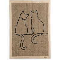 Designed by Lotte Krabplank Hout Poezels 70 x 50 x 2 cm