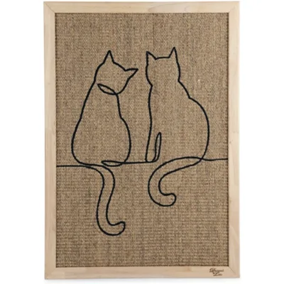 Designed by Lotte Krabplank Hout Poezels 70 x 50 x 2 cm
