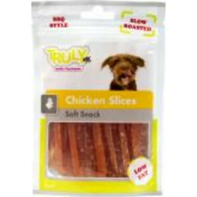 Truly Hondensnack Dog Slices Soft Chicken 90 gr