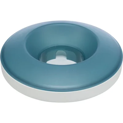 TRIXIE Slowfeeder hondenvoerbak Rocking Bowl, blauw-wit
