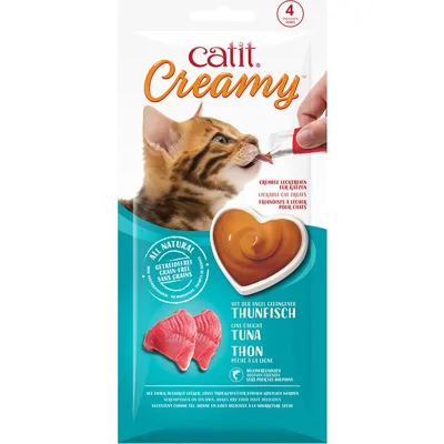 Catit Creamy - 4 x 10 g - Tonijn