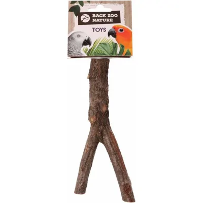 Back Zoo Nature Wooden Y-Perch - 20 cm - 1 stuk