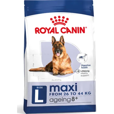 4x Royal Canin Hondenvoer Droog Maxi Ageing 8+ 3 kg