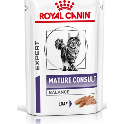 48x Royal Canin Kattenvoer Nat Mature Consult Balance 85 gr