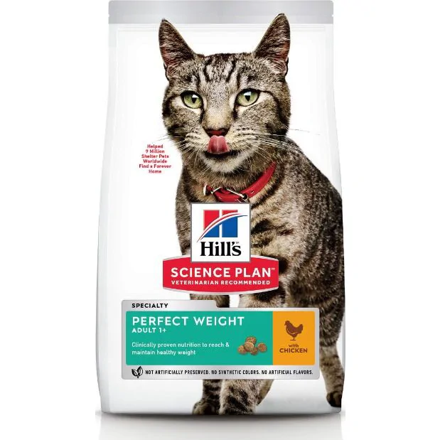 Hill's Science Plan Kat Adult Perfect Weight Kip 2,5kg