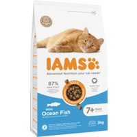 Iams Senior kattenvoer met zeevis 2 x 3 kg